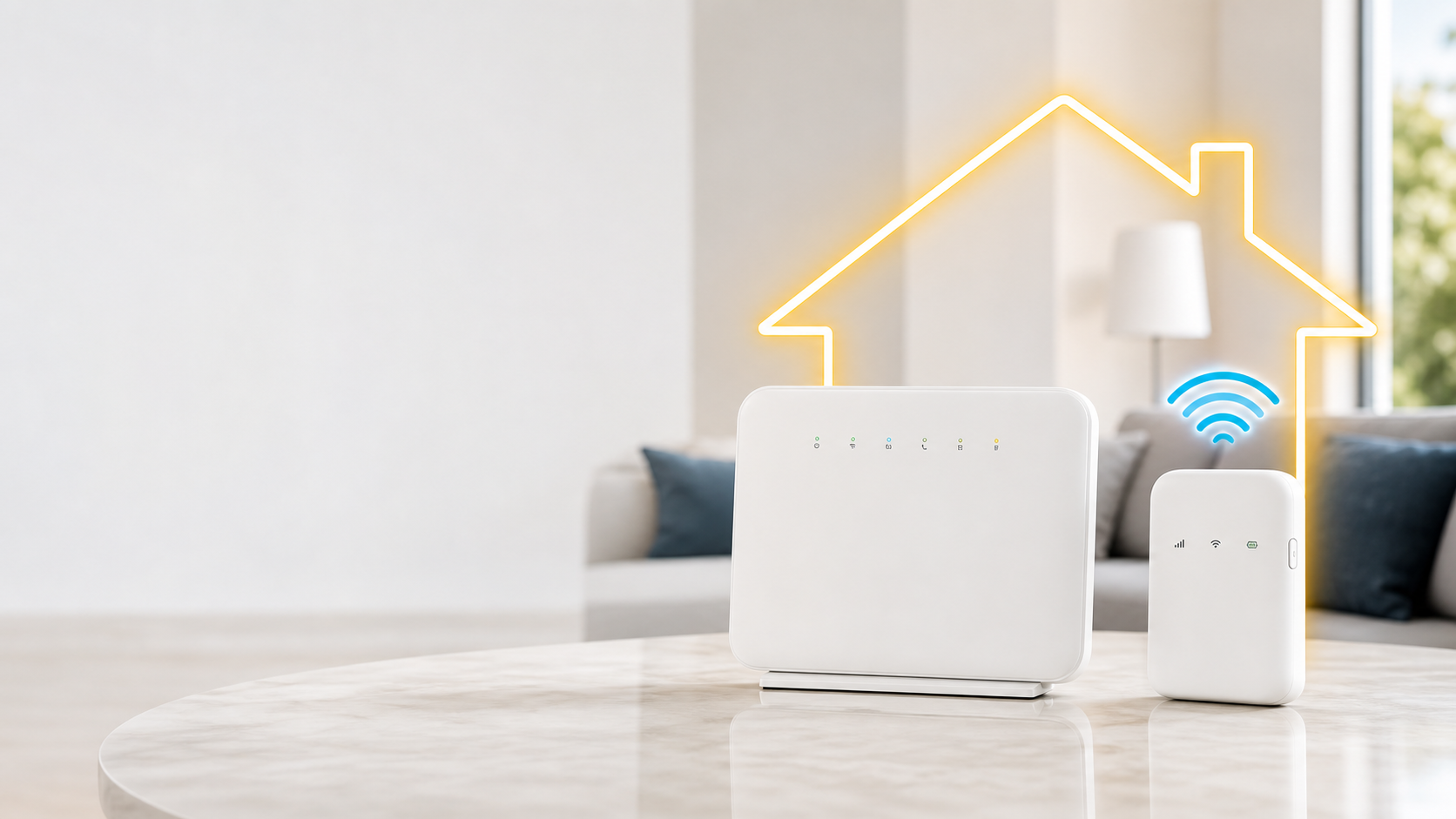 Superbox ve modem ürün görseli
